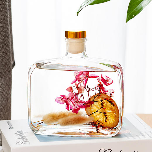 【自然芳香，无火香薰】100ml水中花无火香薰 家居日用干花藤条 除臭芳香立式香薰-QQ 商品图12