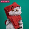 BUDIBASA巴迪宝思宝喜可猫+红色针织帽和围巾（22cm ） 商品缩略图2