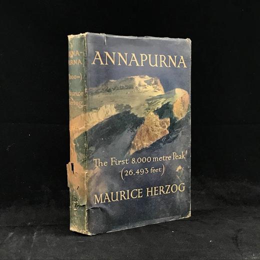 1952年 莫里斯·赫尔佐格《征服安纳普尔纳峰》 数十幅插图 精装32开 商品图0