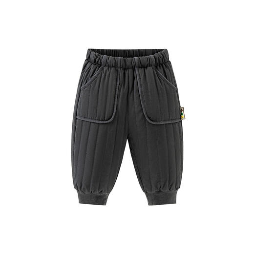 迷你巴拉男女童保暖棉裤冬季新品保暖儿童长裤绗棉百搭裤子 商品图4