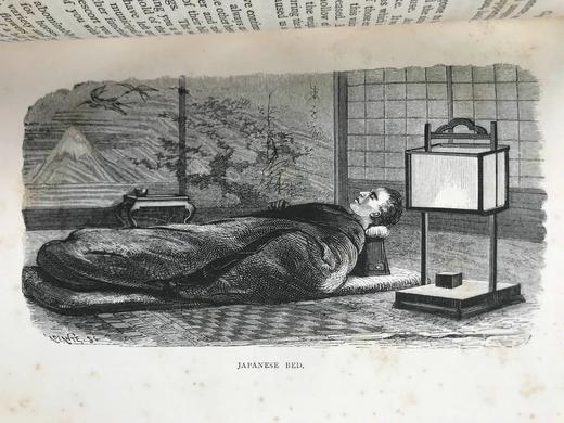 含中国内容！1879年 胡布纳《环球漫步》 23幅插图 漆布精装32开 商品图10