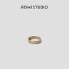 ROMI STUDIO 铜合金戒指 “意式美学”宫廷复古镶嵌戒指 24SSS135 商品缩略图1