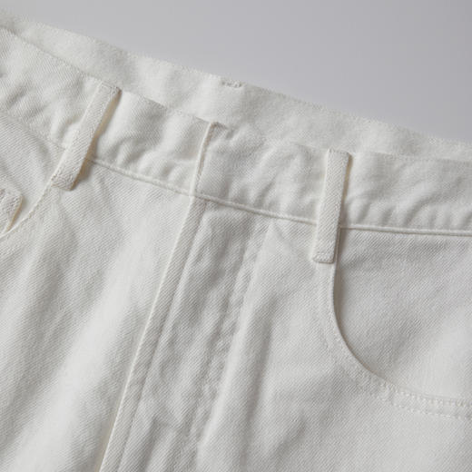 ROMI STUDIO“隐贵绅士”加厚版长绒棉直筒牛仔裤 RW24AX81317 商品图2