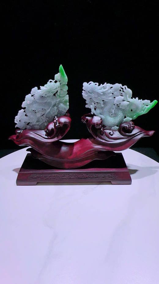 620795翡翠摆件【龙腾盛世】 商品图3