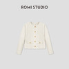 ROMI STUDIO“优雅永存”腔调穿搭羊毛混纺粗花呢短款外套23AWW002 商品缩略图4