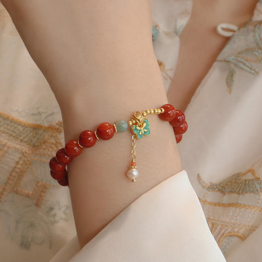 【手串】南红玛瑙转运手串 JD 商品图1