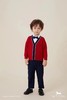 【5楼】ETTOI爱多娃儿童新年红色针织衫外套25年款新款百搭时尚开衫毛衣 商品缩略图0