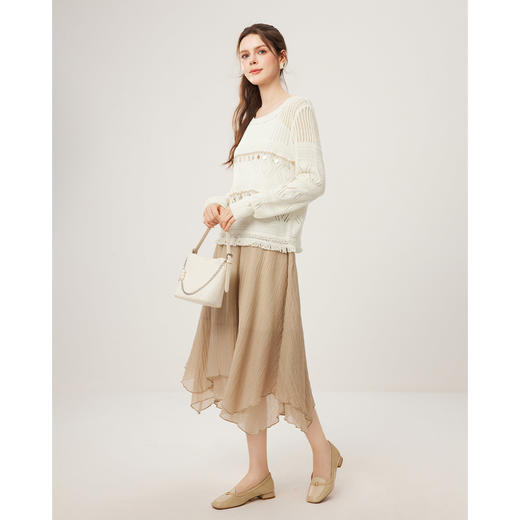 IEF/爱依服2025 春季 法式时尚小众设计文艺气质百搭两件套上衣N41739 商品图1