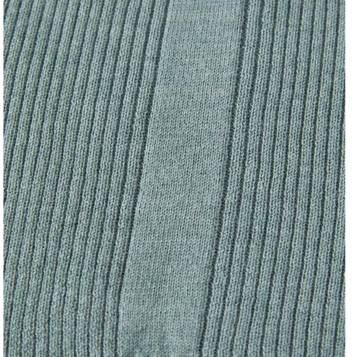 ROMI STUDIO 法式优雅精选48支羊羔毛时尚绿色高领打底毛衣M2507 商品图4