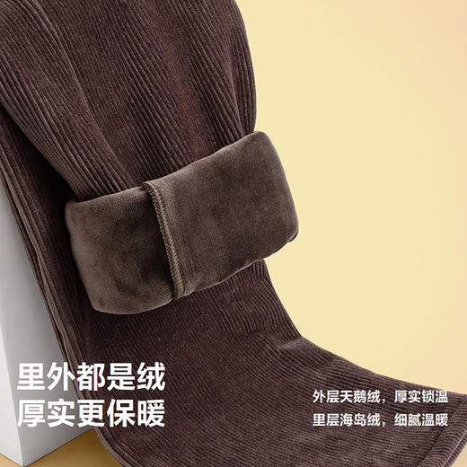 【灯芯绒】迷你巴拉女童宝宝裤子秋冬新品加绒阔腿裤 商品图3