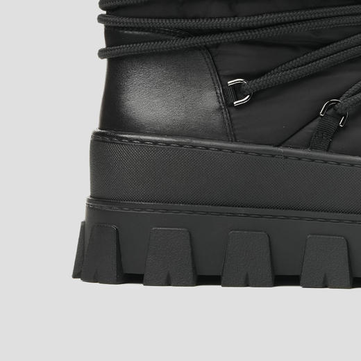 ROMI STUDIO羽绒布保暖绑带束口厚底防滑雪地靴23AWS164 商品图4