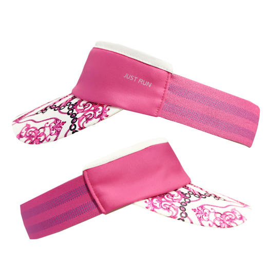 桃夭松紧带荧光粉超轻排汗空顶帽马拉松越野户外骑行 商品图9