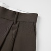 ROMI STUDIO复古简约双褶微阔垂感松弛感休闲西裤香蕉长裤P6025 商品缩略图3