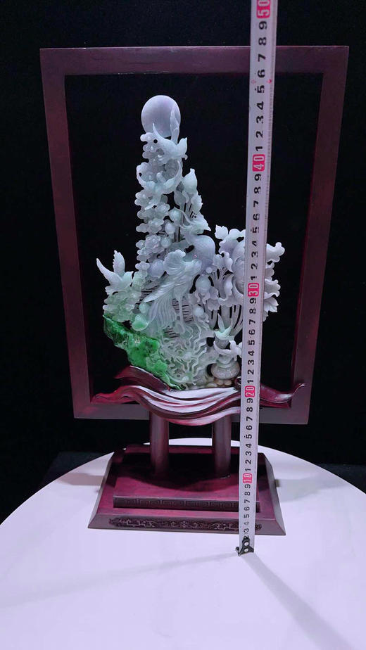 620793翡翠摆件【凤凰来仪】 商品图2