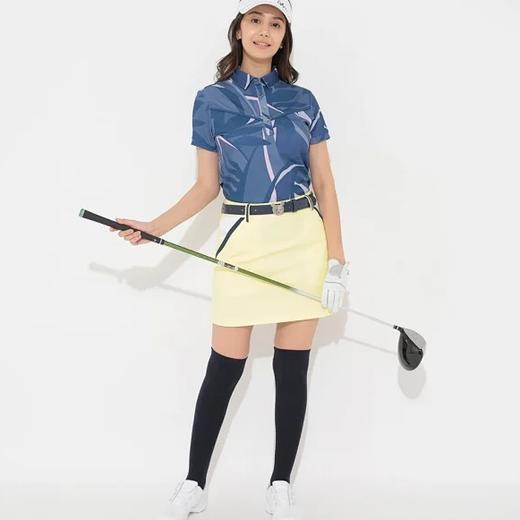 callaway高尔夫精品女装 花色短袖 200cc透气凉感面料 防晒速干 商品图6