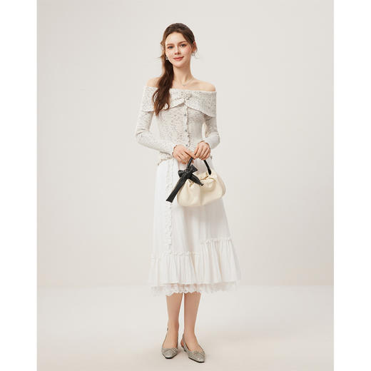 IEF/爱依服2025半身裙 春季 法式温柔小女人气质通勤百搭单裙N41617 商品图3