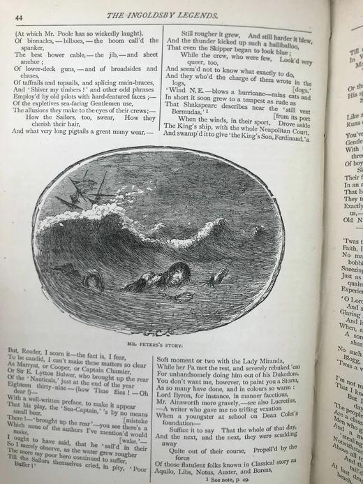 1885年 托马斯·英格斯比《玄怪录》 克鲁克香克、里奇等名家50幅插图 漆布精装32开 商品图11