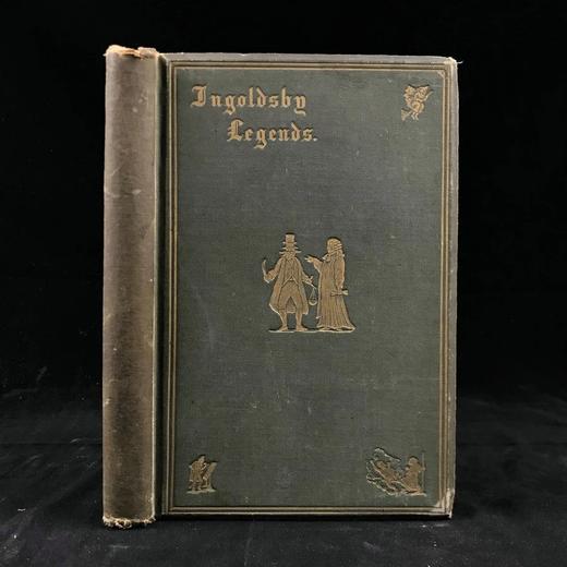 1885年 托马斯·英格斯比《玄怪录》 克鲁克香克、里奇等名家50幅插图 漆布精装32开 商品图0