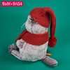 BUDIBASA巴迪宝思宝喜可猫+红色针织帽和围巾（22cm ） 商品缩略图3