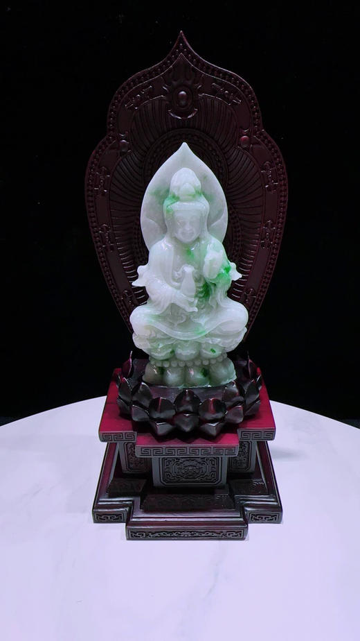 620794翡翠摆件【观音】 商品图4