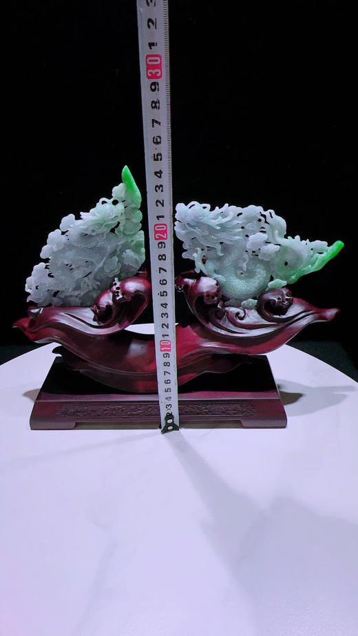620795翡翠摆件【龙腾盛世】 商品图2