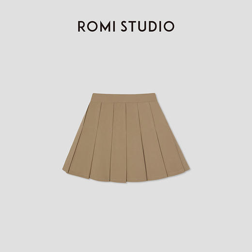 ROMI STUDIO【高定系列】 百褶半裙 L224Q205 商品图0