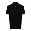 EMPORIO ARMANI 阿玛尼 男士小鹰徽标压花棉质短袖polo衫 黑色 3D1FM8 1JORZ 0999 商品缩略图0