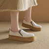 【预售5天】厚底休闲单鞋女春秋季新款圆头一脚蹬舒适松糕鞋TYMXY&1897 商品缩略图0