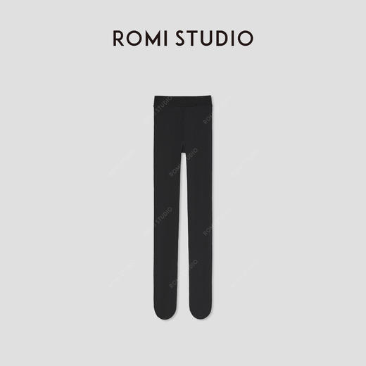 ROMI STUDIO"轻盈锁温"棉温泉绒混纺弹力连裤袜打底裤 RWCWX41596 商品图1