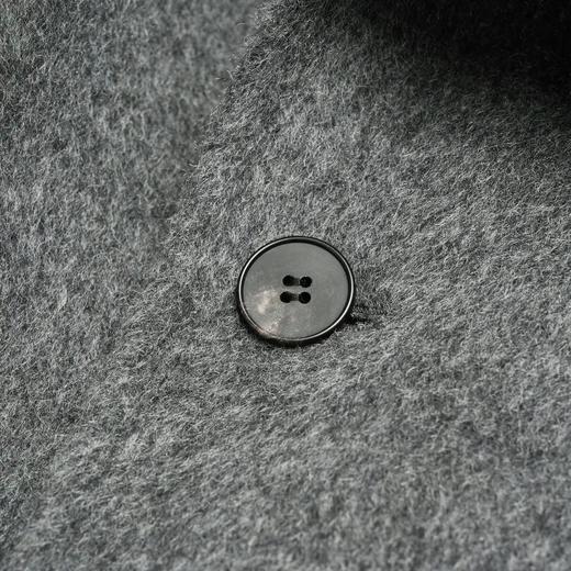 ROMI STUDIO“法式侘寂”骆驼绒绵羊毛蚕丝混纺廓形呢大衣23AWW806 商品图2