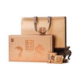 【乌金陈皮老茶头】普洱茶/熟茶/甜滑香稠浓醇/独立包装/开袋即泡/不挑茶器/烫金礼盒高端大气