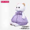 BUDIBASA巴迪宝思Li-Li猫+绿色大衣和紫色帽子（27cm） 商品缩略图1