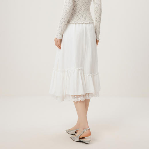 IEF/爱依服2025半身裙 春季 法式温柔小女人气质通勤百搭单裙N41617 商品图4