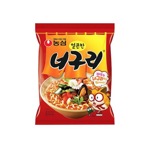 韩国进口农心小浣熊辣味乌冬面120g 商品图0