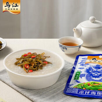 乌江榨菜 下饭菜 小酌菜 鲜香味凉拌海带丝 70g*5袋 佐餐小小咸菜 /粮油调味 /调味品 /榨菜/酱腌菜 商品图3