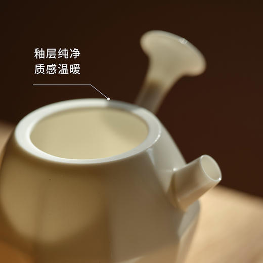 亚白侧把壶 商品图2