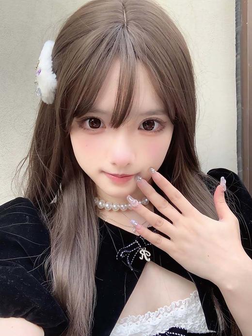 guruucon（gugulens旗下） 月抛美瞳 奶猪猪  直径14.5mm着色13.8mm 商品图8