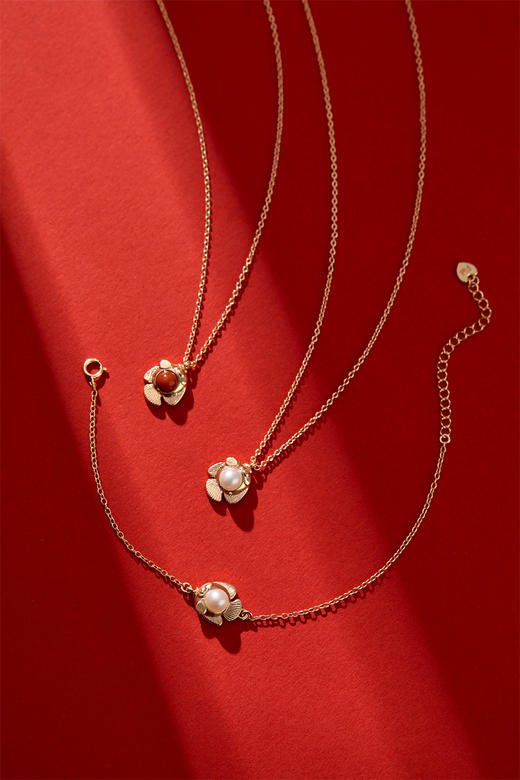 pearl moments珍刻   年年有鱼 小鱼儿（珍珠）项链 商品图6