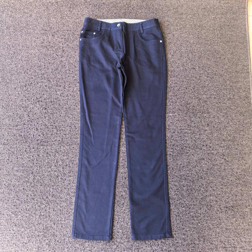 正品日单卡拉威女款高尔夫长裤，春秋款。只有白色L码，深蓝色S M L码各一件。 商品图6