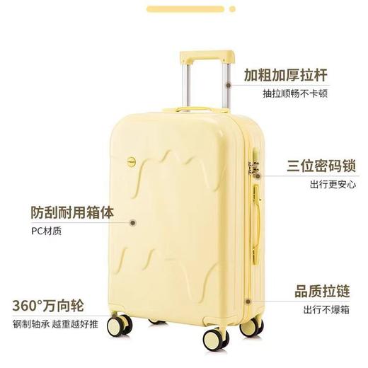 【卸下焦虑！放松心情 】趣味雪糕箱颜值夏季新款冰激凌雪糕行李箱20寸小箱子可登机密码箱 商品图1