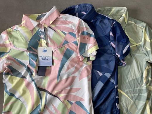 callaway高尔夫精品女装 花色短袖 200cc透气凉感面料 防晒速干 商品图7