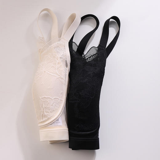 美奈川 桑蚕丝养肤透气蕾丝文胸BRA11474 商品图5