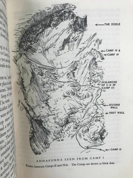 1952年 莫里斯·赫尔佐格《征服安纳普尔纳峰》 数十幅插图 精装32开 商品图14