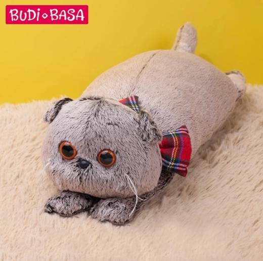 BUDIBASA巴迪宝思宝喜可猫毛绒长条抱枕，40cm 商品图3