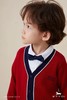 【5楼】ETTOI爱多娃儿童新年红色针织衫外套25年款新款百搭时尚开衫毛衣 商品缩略图3
