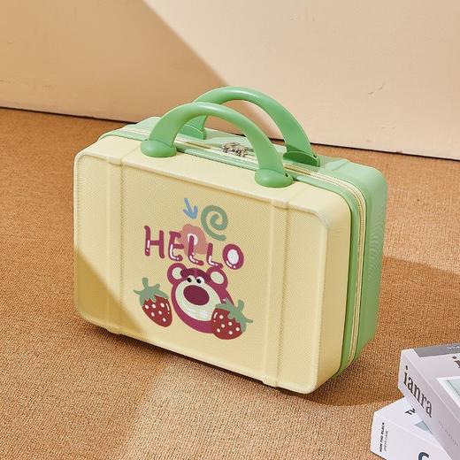 【敲高颜值！轻便行李箱】新款网红潮流化妆箱1收纳化妆品防尘口红护肤梳妆箱4寸出差便携。ry 商品图8