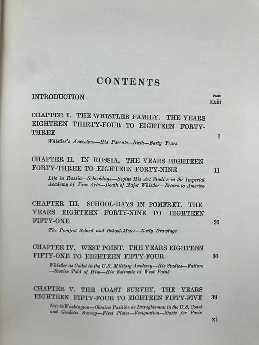 1908年 惠斯勒传（全2卷） 约百幅插图 布脊精装16开 商品图3