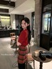Read Nameless /高品红色康宝莱短袖毛衣+掐腰红格子裙2025/1/13 商品缩略图9