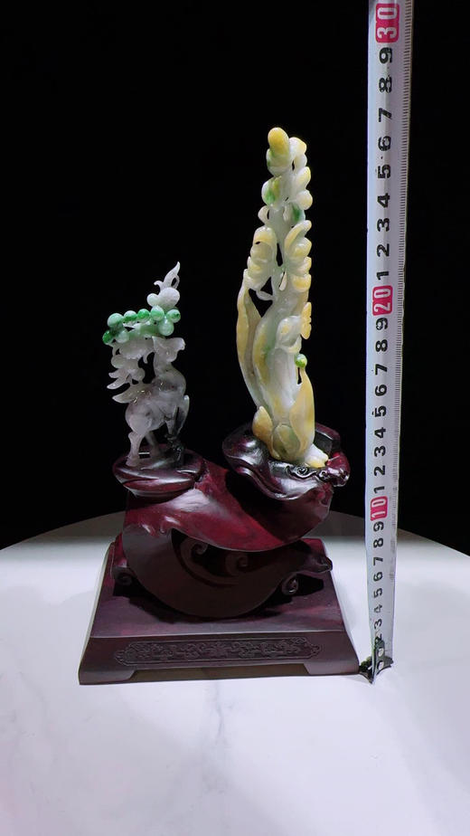 620790翡翠摆件【一路发财】 商品图1