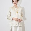 【高货wl】全新升级【铂金会员395/天猫529/差价134】(35716) 洛诗琳新中式浮雕提花马甲2025春季双面穿真丝国风上衣 商品缩略图3